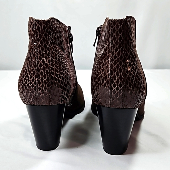 Vionic Anne Womens Suede Bootie Size 10 - Picture 5 of 8